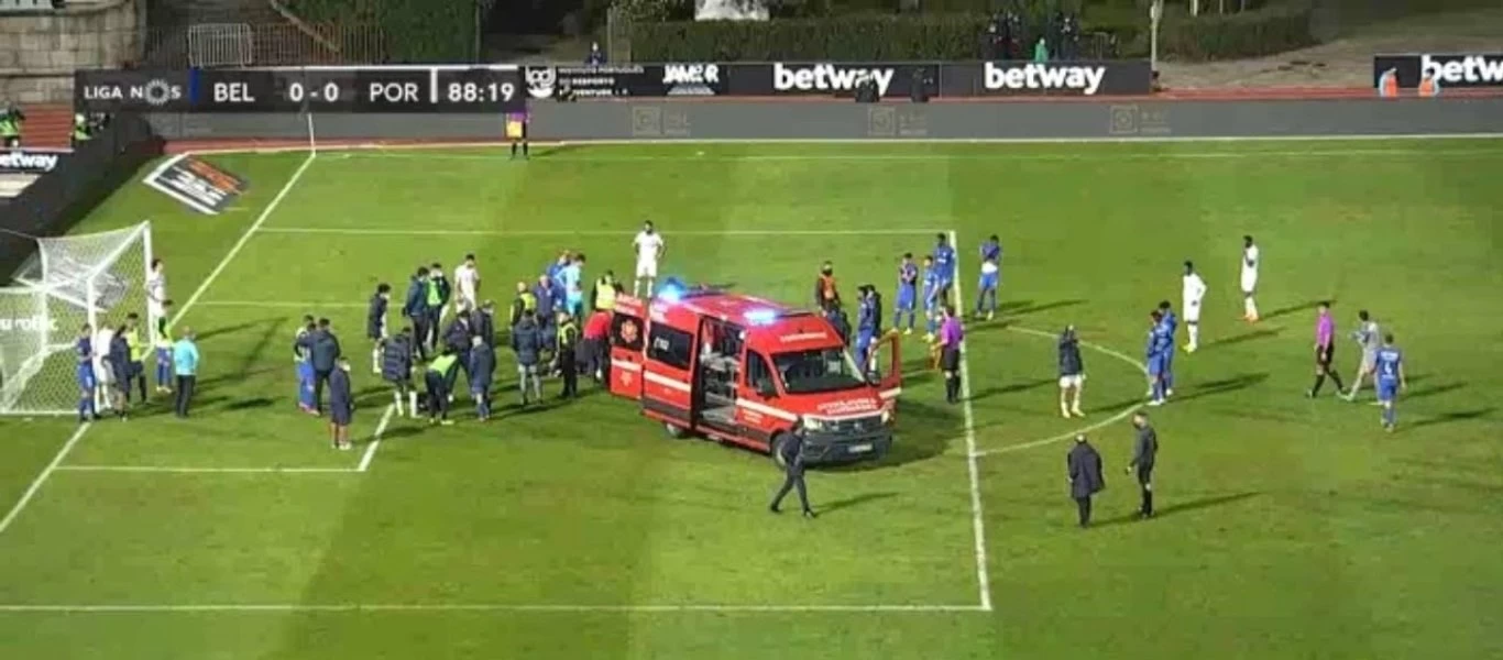 Σοκαριστικές εικόνες στην αναμέτρηση της Πόρτο - Ανατριχιαστικός ο τραυματισμός του Νανού